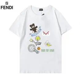 fendi t-shirt manches courtes pour unisexe s_1241316